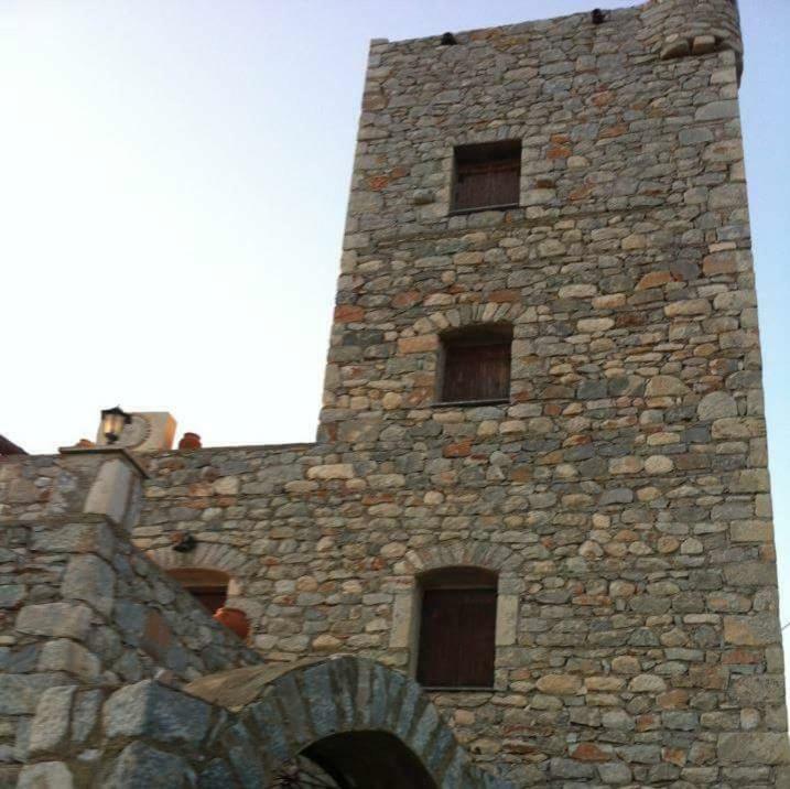 Charouda Stone Tower Appartement Pírgos Dhiroú Buitenkant foto