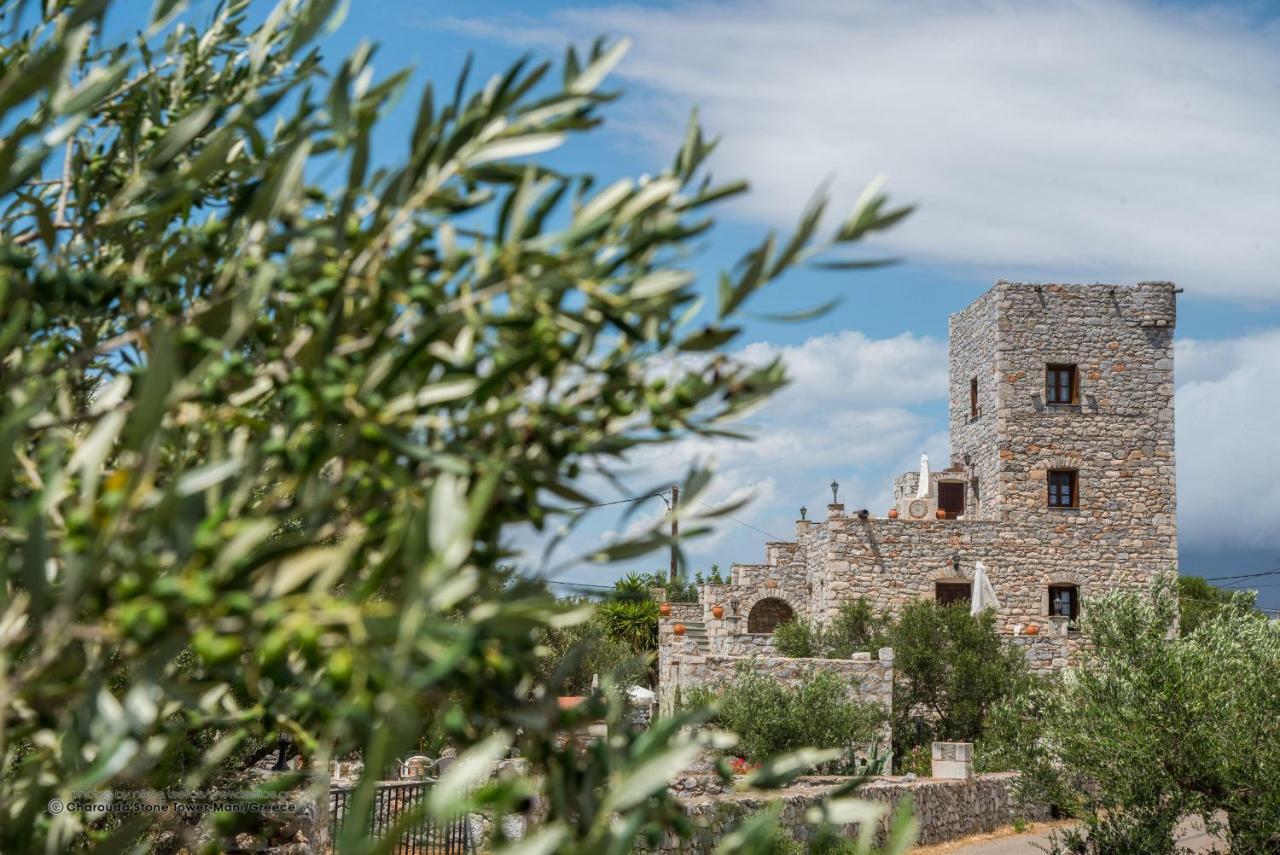Charouda Stone Tower Appartement Pírgos Dhiroú Buitenkant foto