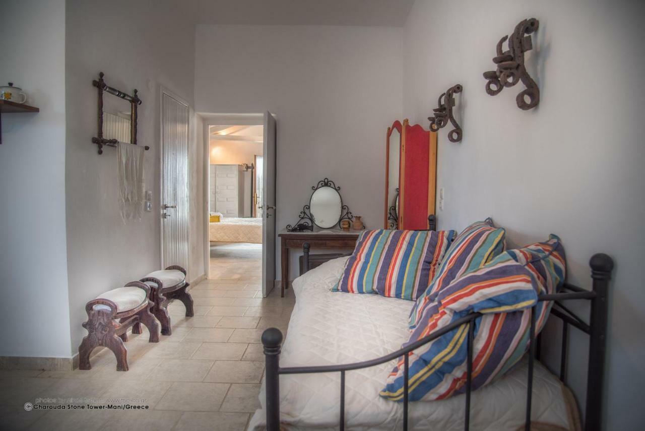 Charouda Stone Tower Appartement Pírgos Dhiroú Buitenkant foto