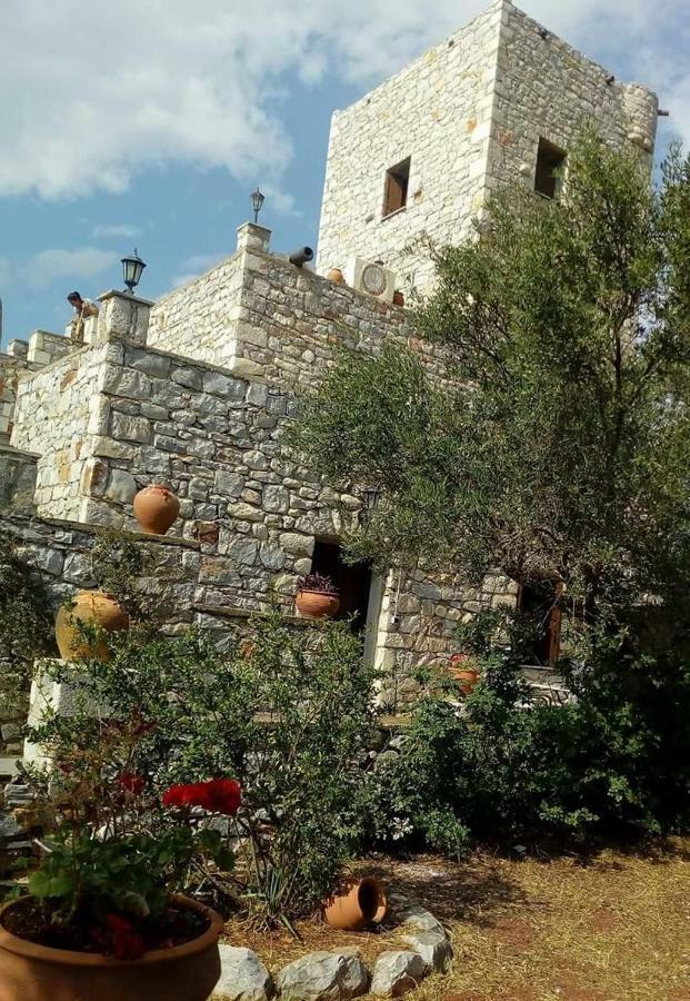 Charouda Stone Tower Appartement Pírgos Dhiroú Buitenkant foto