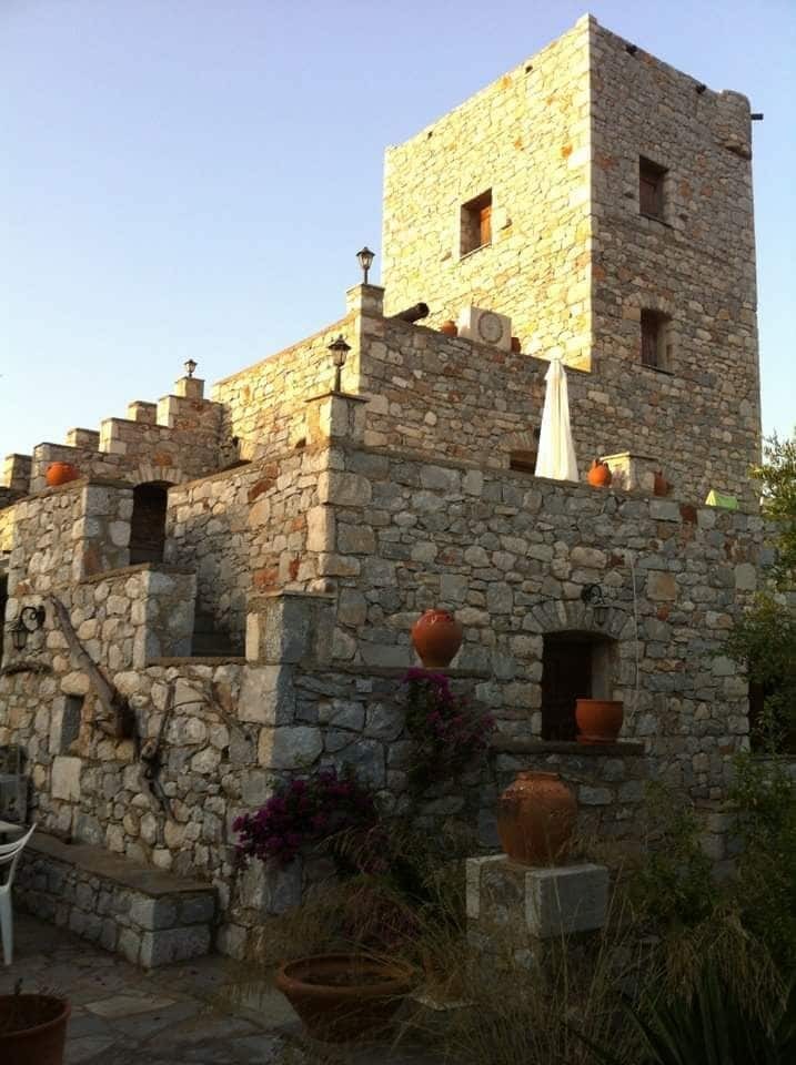 Charouda Stone Tower Appartement Pírgos Dhiroú Buitenkant foto