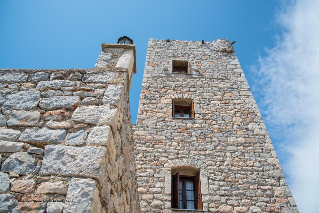 Charouda Stone Tower Appartement Pírgos Dhiroú Buitenkant foto